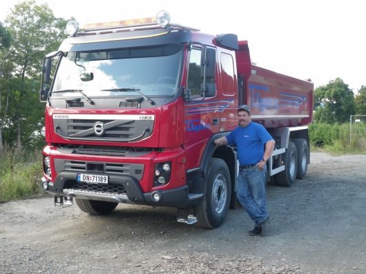 Volvo fmx 8x4 самосвал